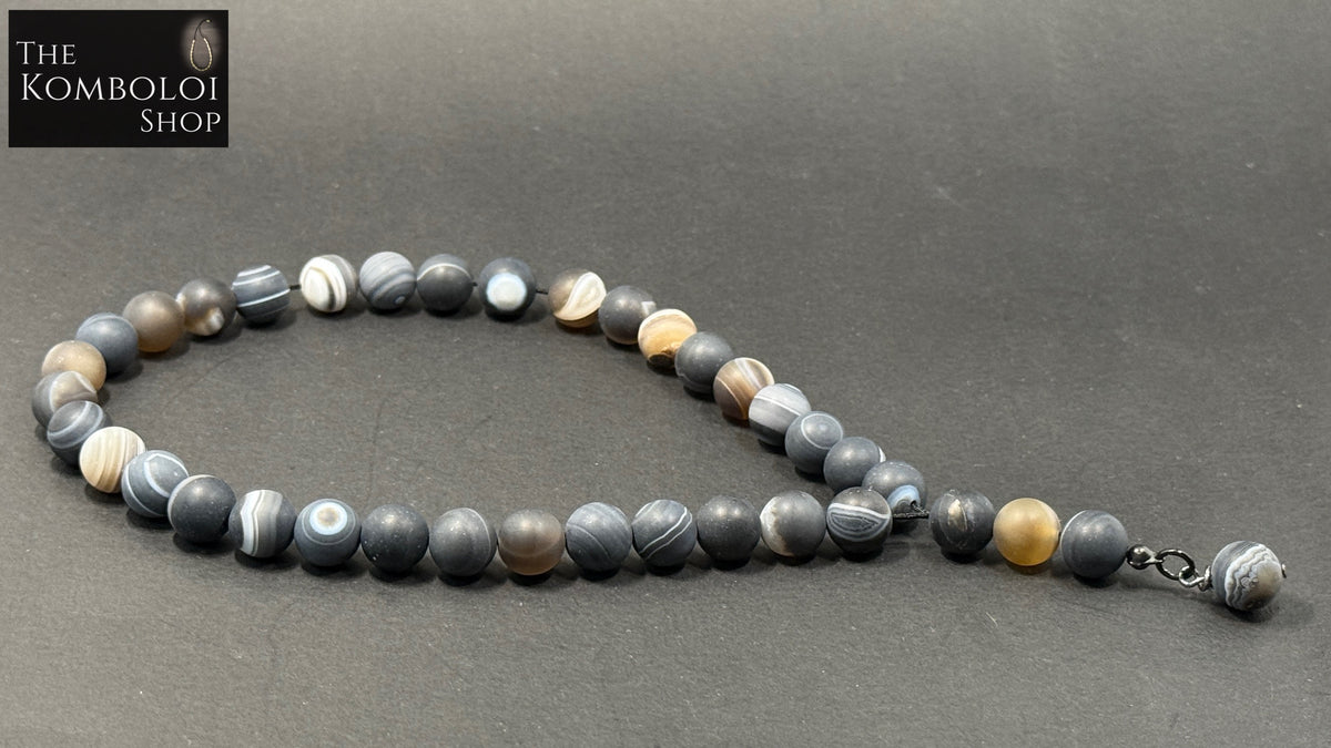 Agate 33 Bead Worry Beads