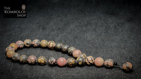 Rhodonite Worry Beads