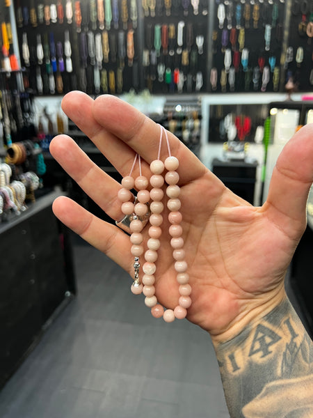 Pink Opal 33 Bead Komboloi / Worry Beads
