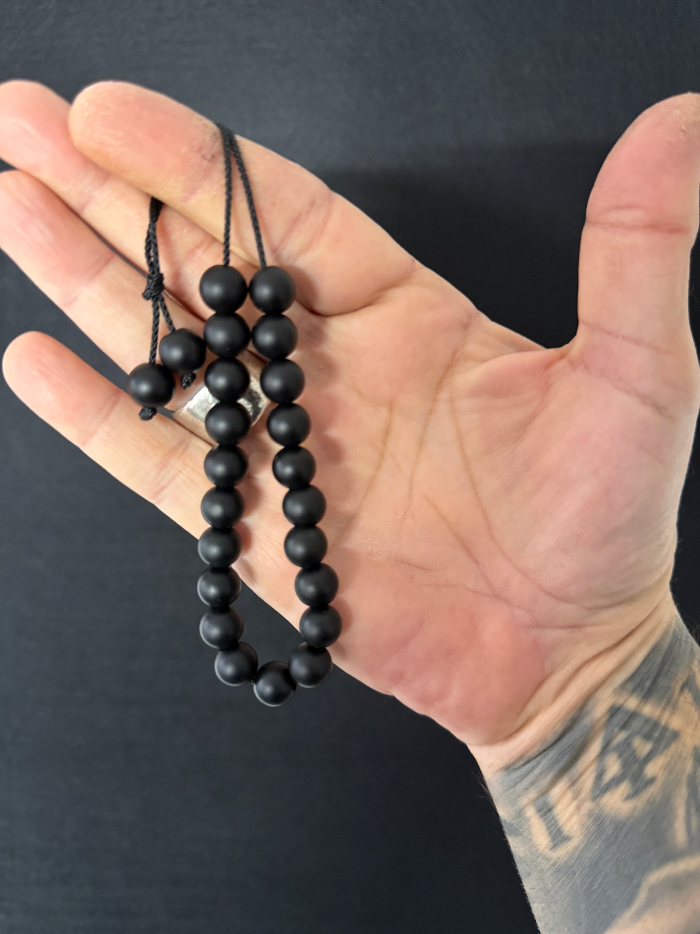 Noir 21 Bead Komboloi / Worry Beads