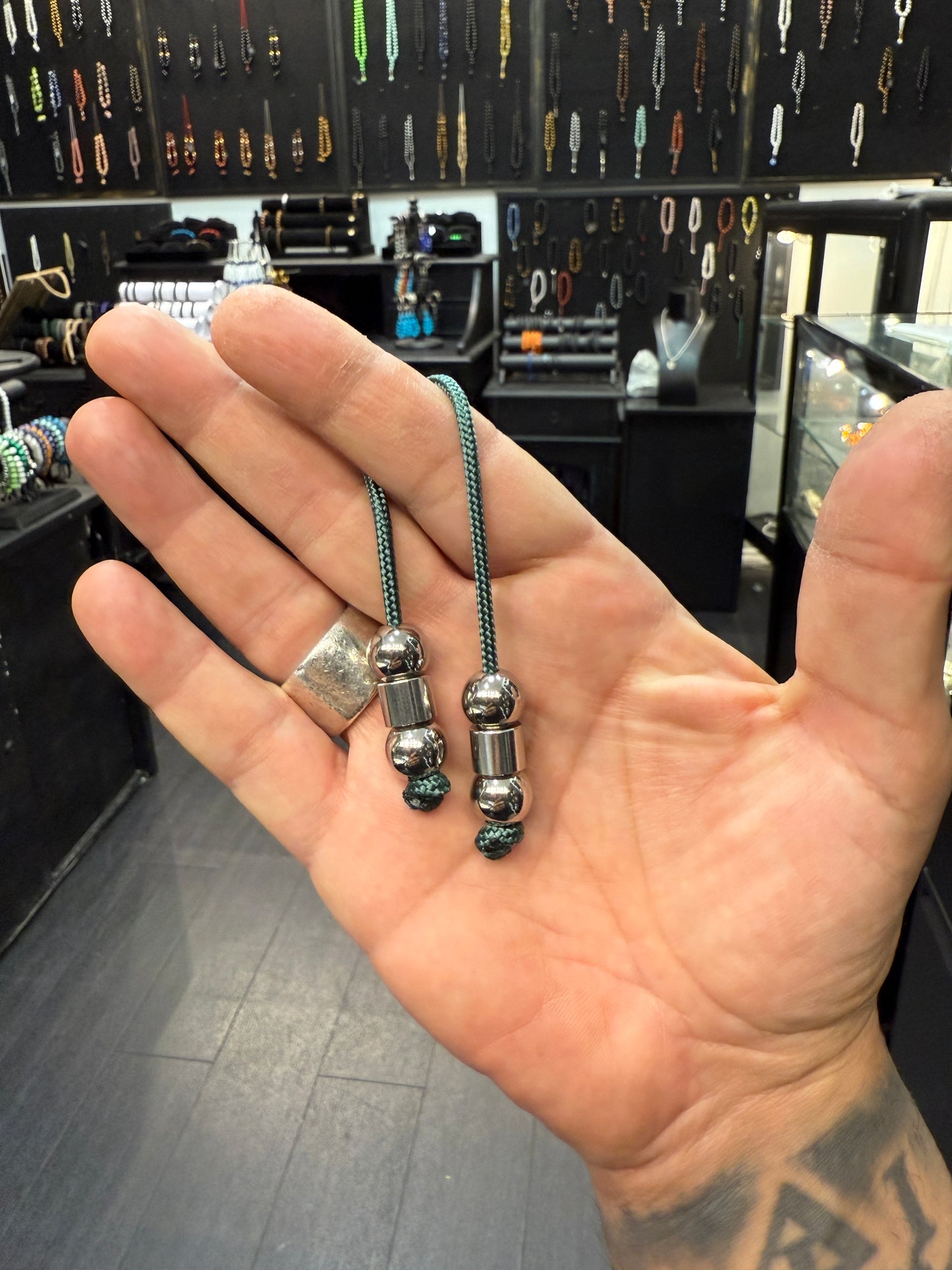 Stainless Steel & Paracord Begleri