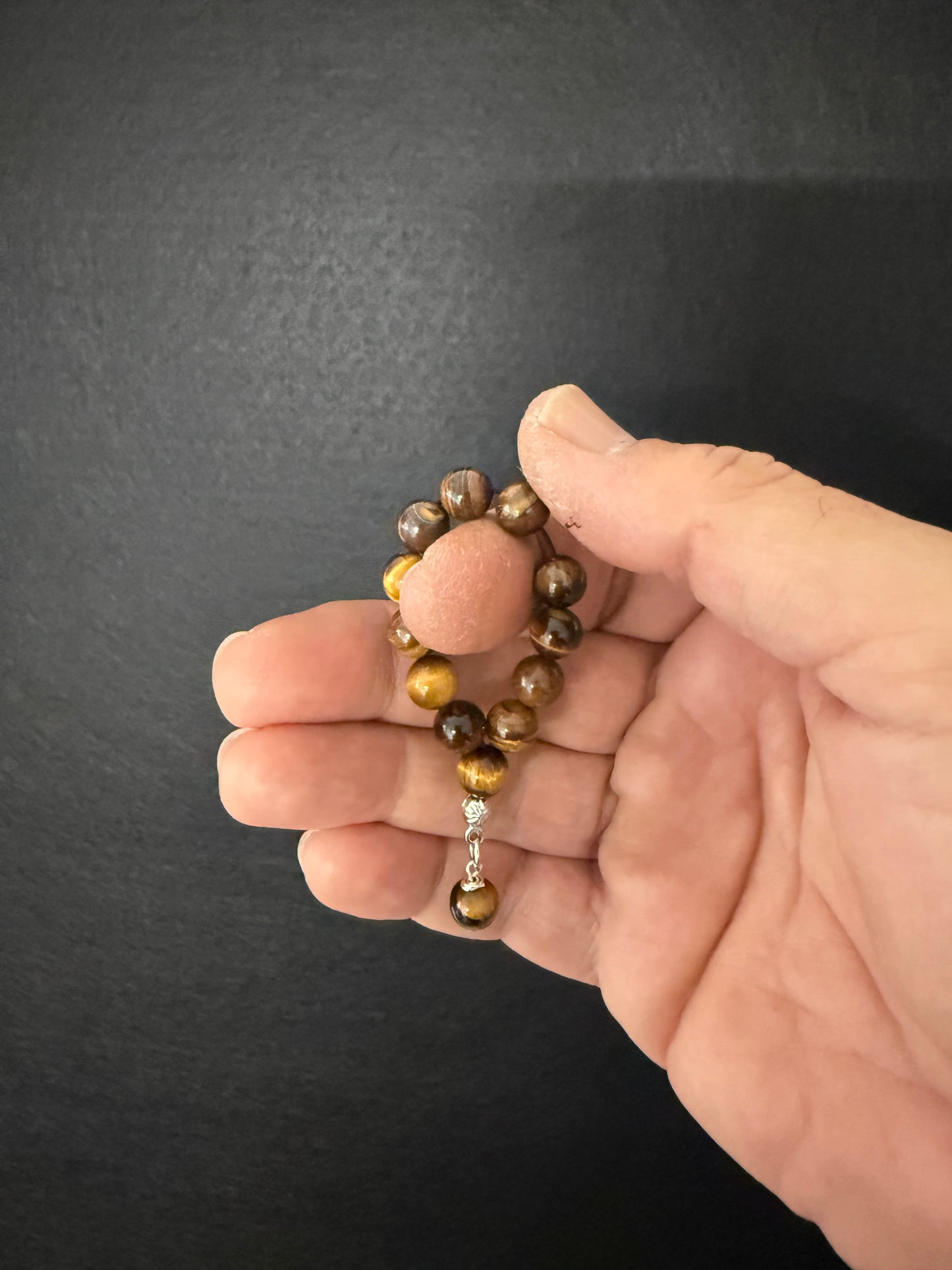Tigers Eye Mini Ottoman (Worry Beads / Tasbih / Misbaha)