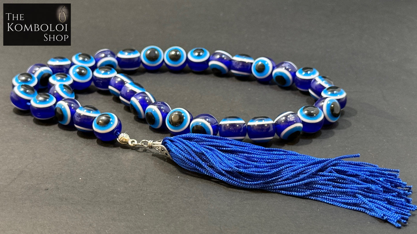 Evil Eye 33 Bead Worry Beads