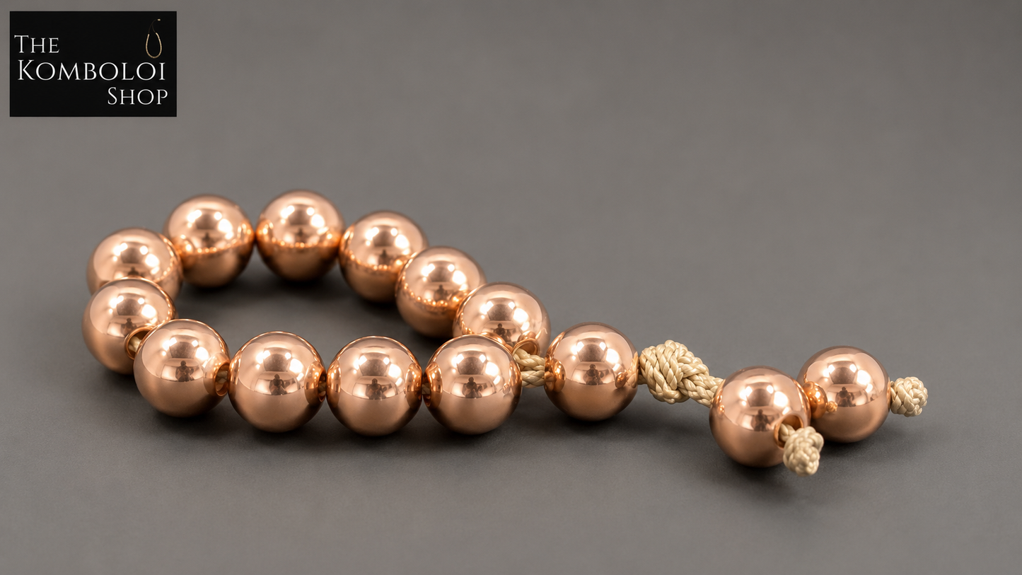 Copper Mini Ottoman (Worry Beads / Tasbih / Misbaha)