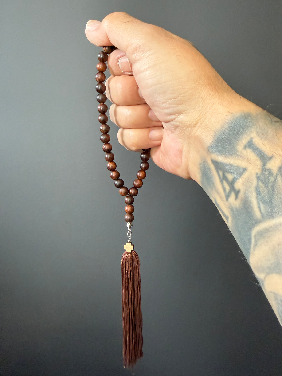 33 Bead Orthodox / Christian Prayer Beads - Rosewood