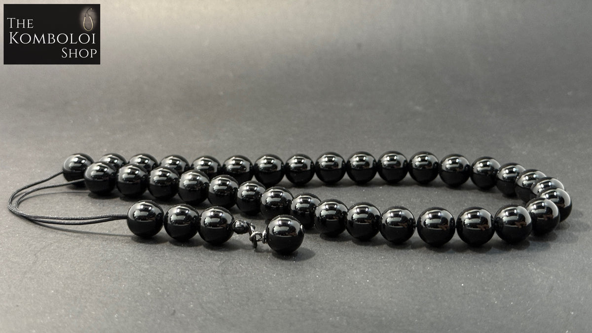 Onyx 33 Bead Komboloi / Worry Beads