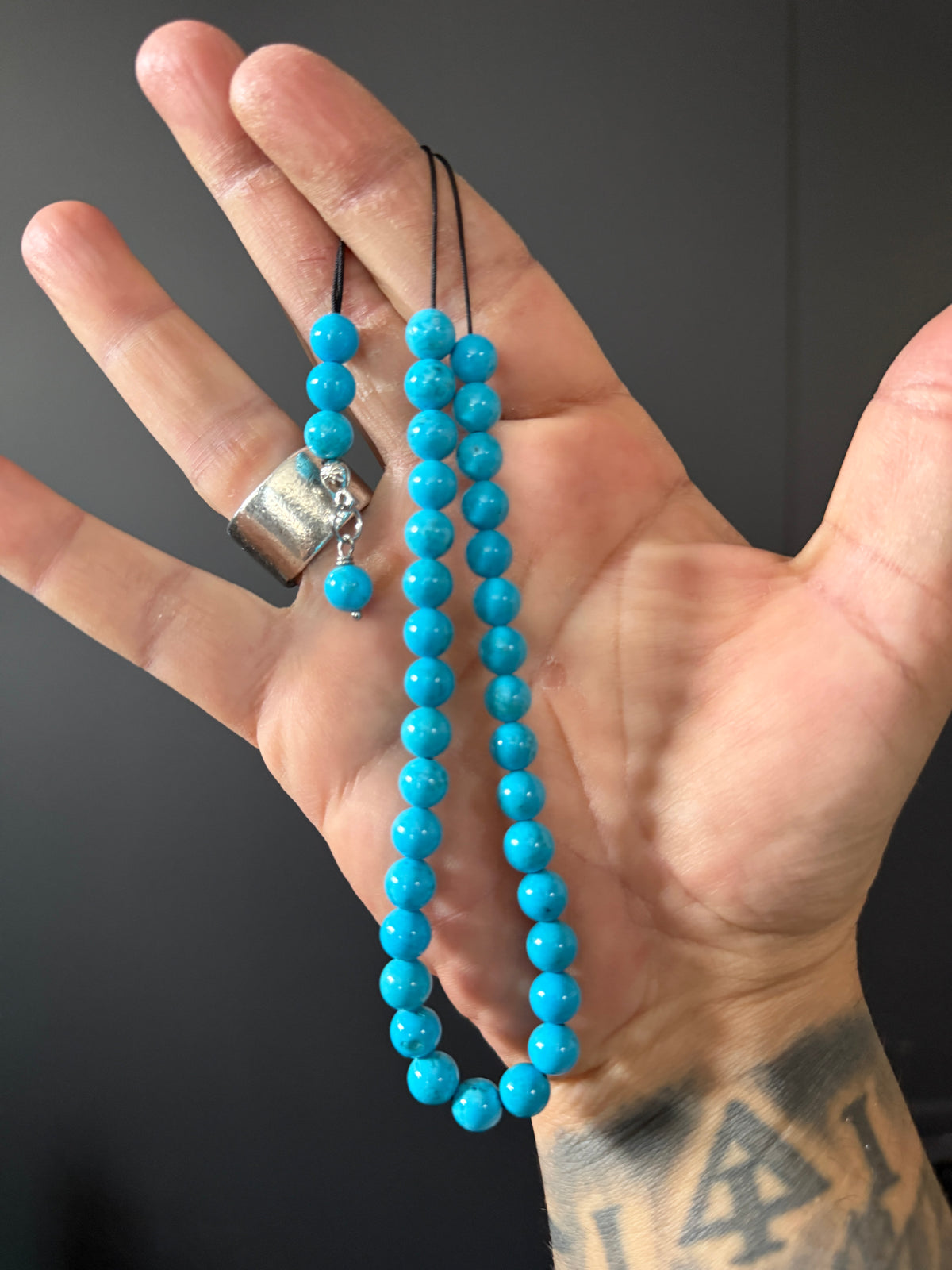 Howlite (Colour Treated) 33 Bead Komboloi / Worry Beads
