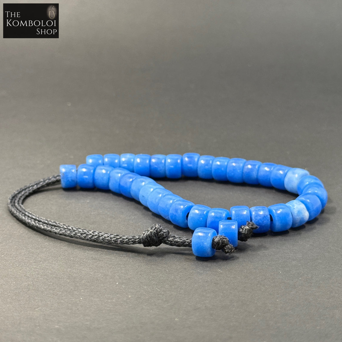 Nephrite 33 Bead w/ Kevlar Komboloi / Worry Beads