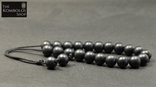 Noir 21 Bead Komboloi / Worry Beads