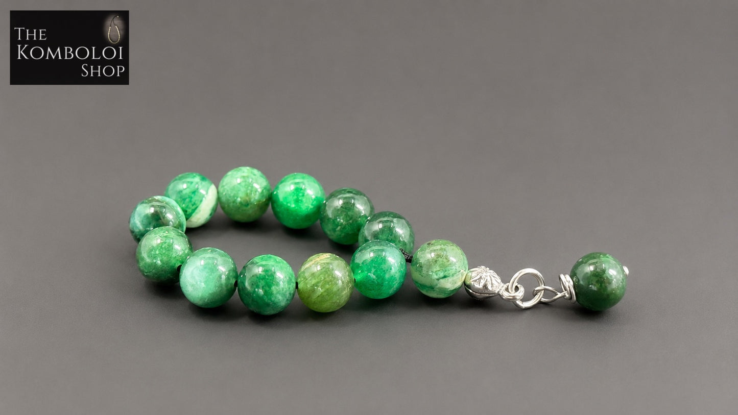 Emerald Mini Ottoman (Worry Beads / Tasbih / Misbaha)