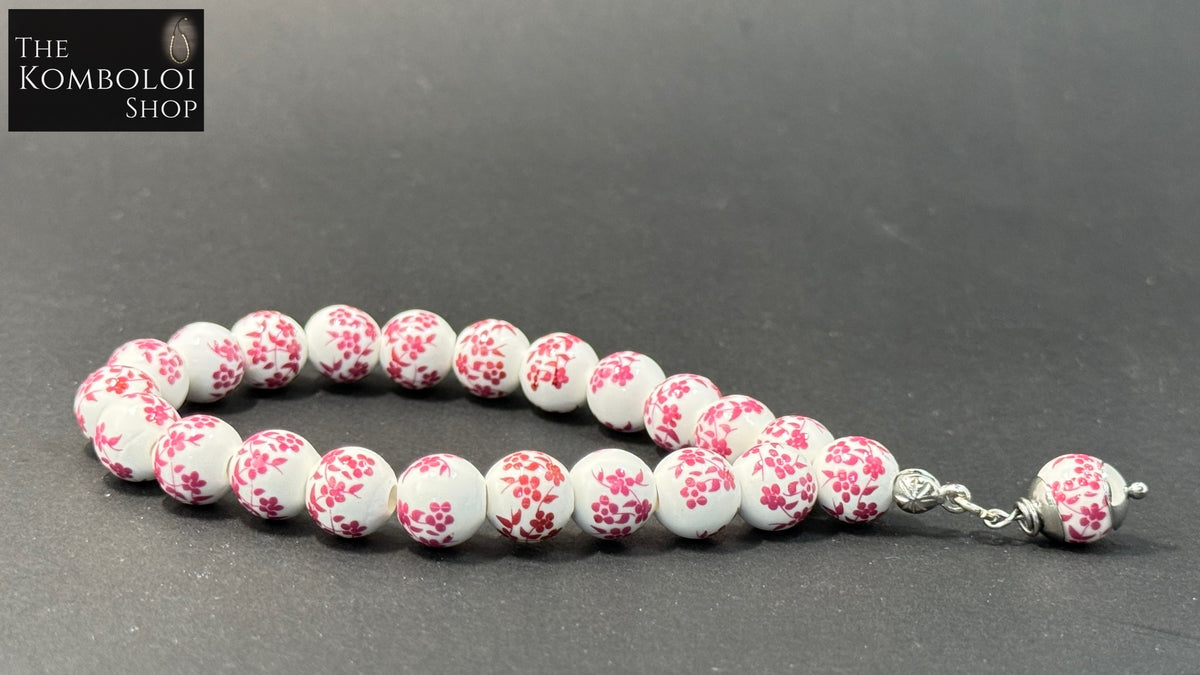 Porcelain Worry Bead Bracelet