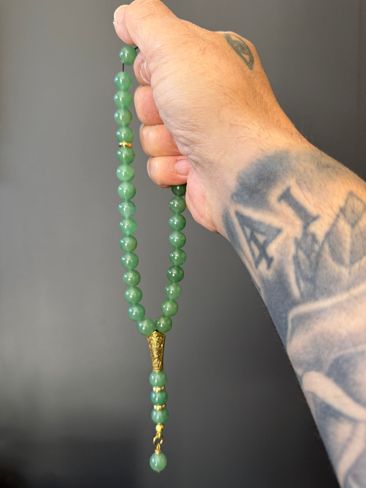 Ottoman Collection - 33 Bead Worry Beads - Aventurine