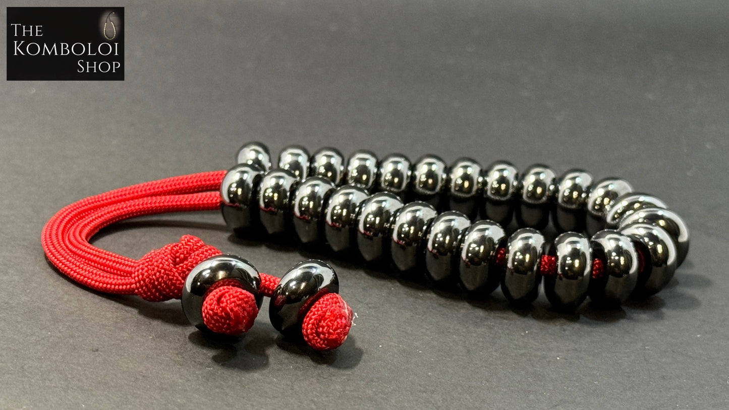 Hematite Fatboy Komboloi