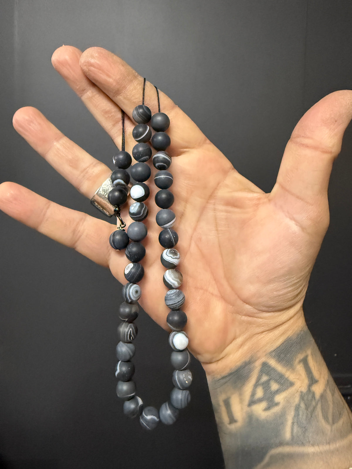 Agate 33 Bead Komboloi / Worry Beads