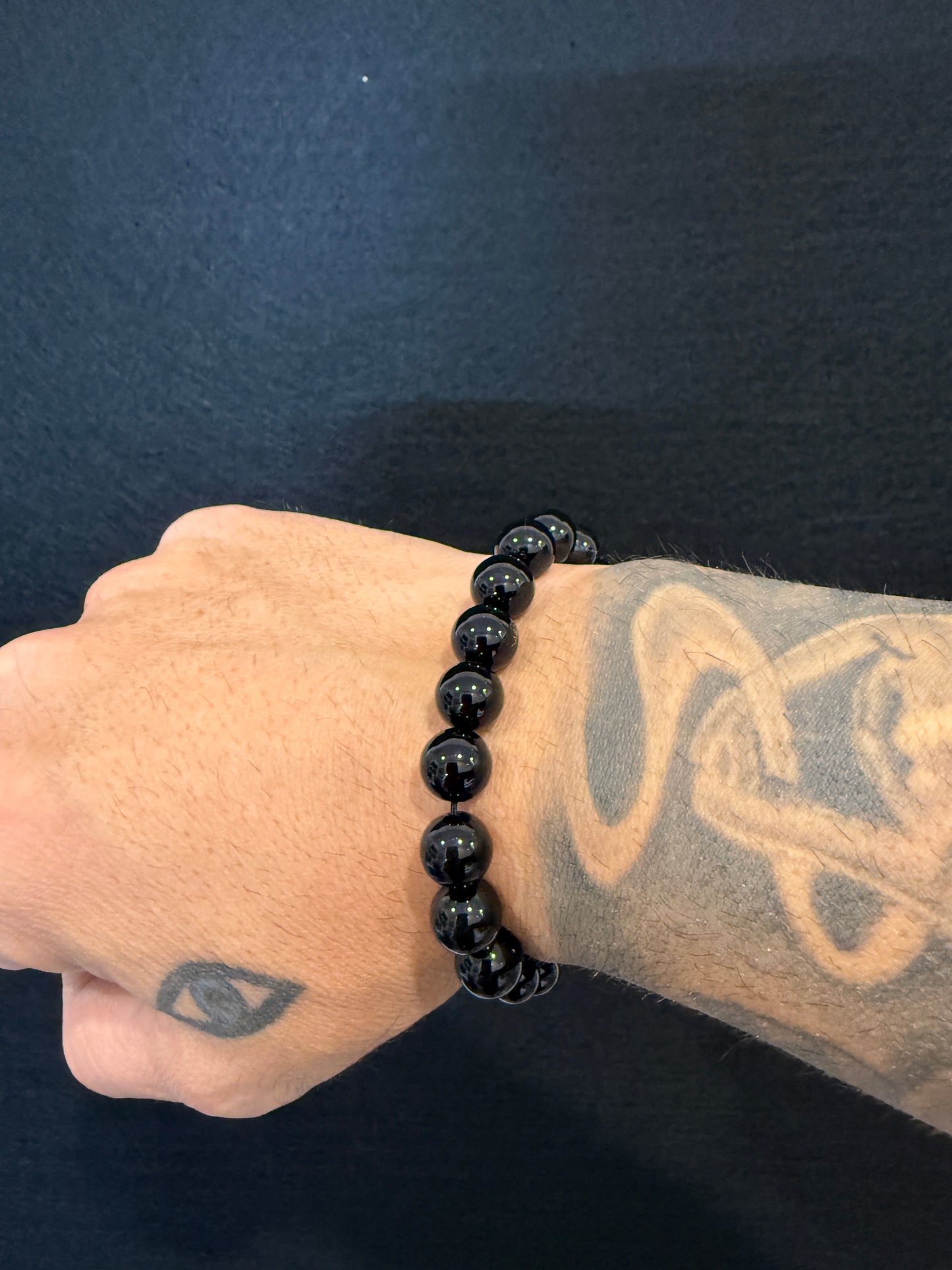 Cascading Onyx Worry Beads - Wearable MK3 (Short)