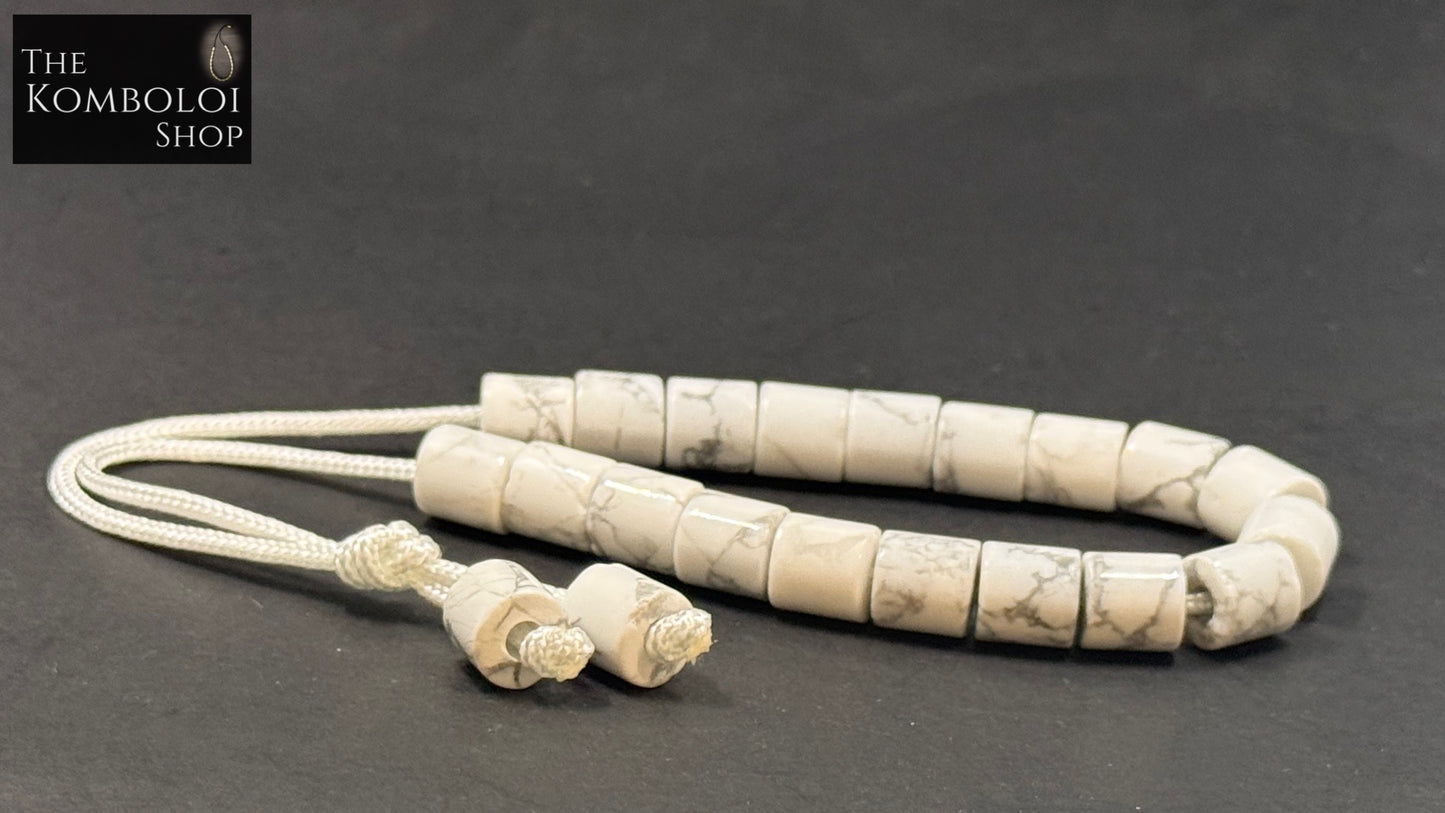 Howlite  Komboloi / Worry Beads