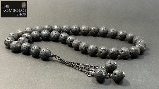 Volcanic Lava 33 Bead Worry Beads