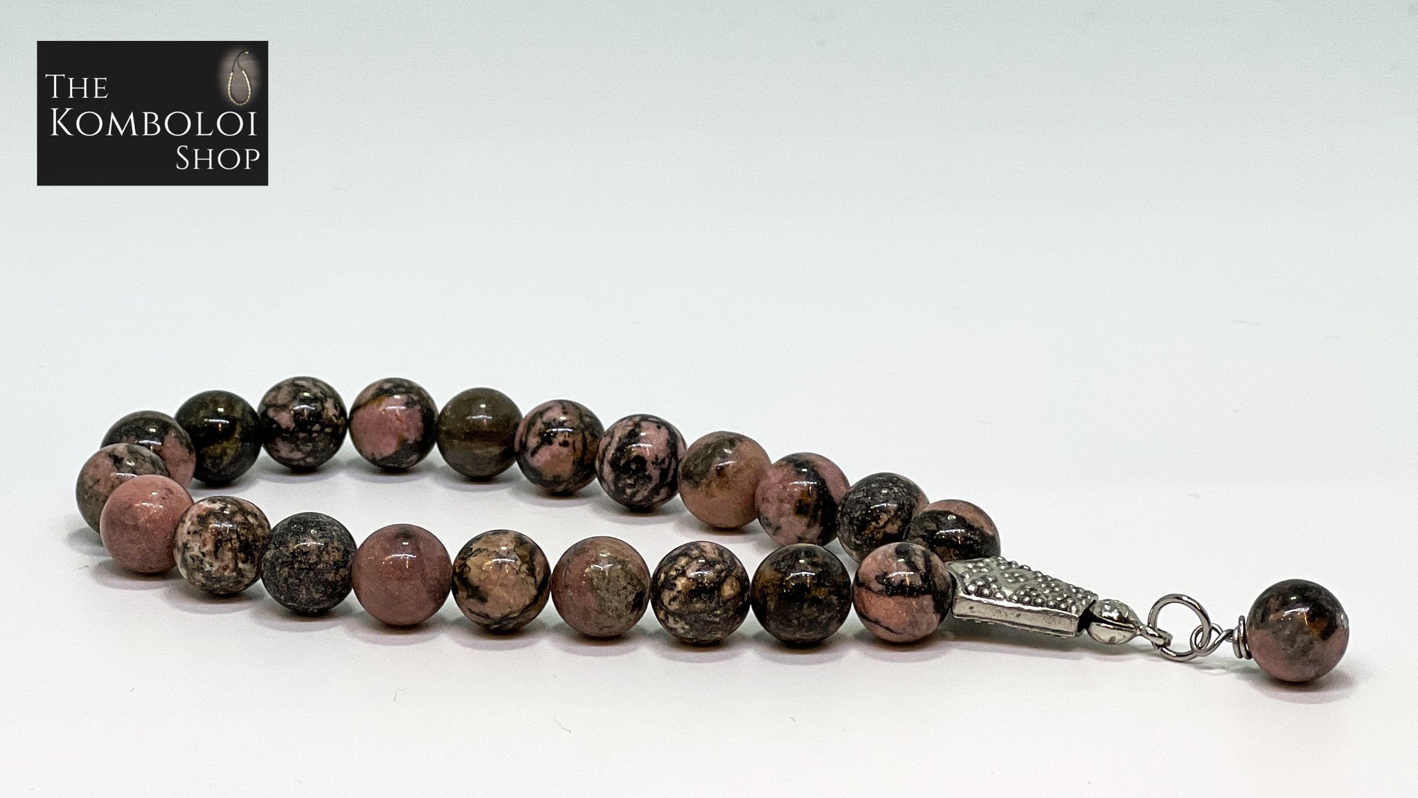 Rhodonite Worry Beads