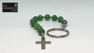 Irish Penal Rosary - Aventurine