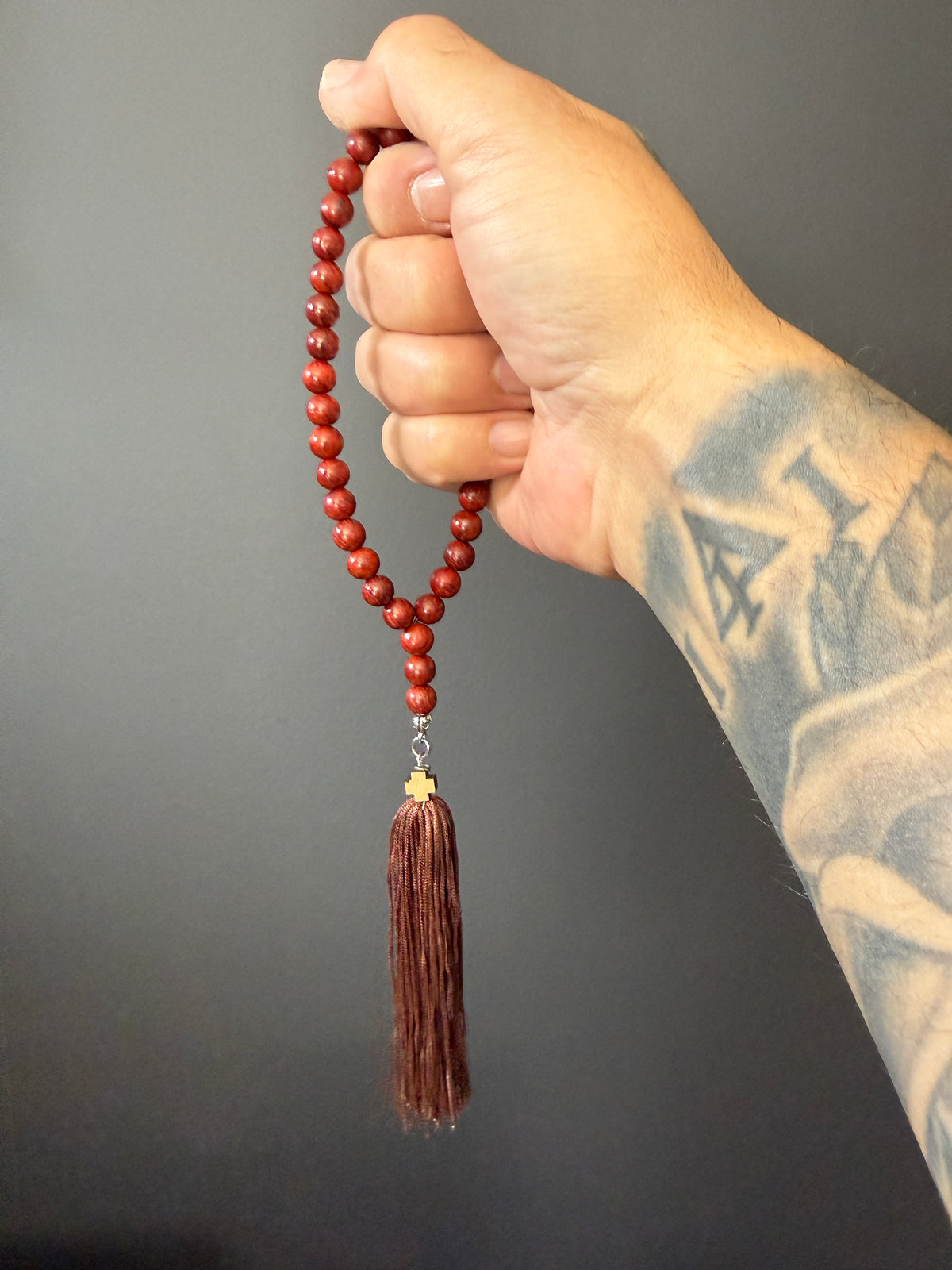 33 Bead Orthodox / Christian Prayer Beads - Rosewood
