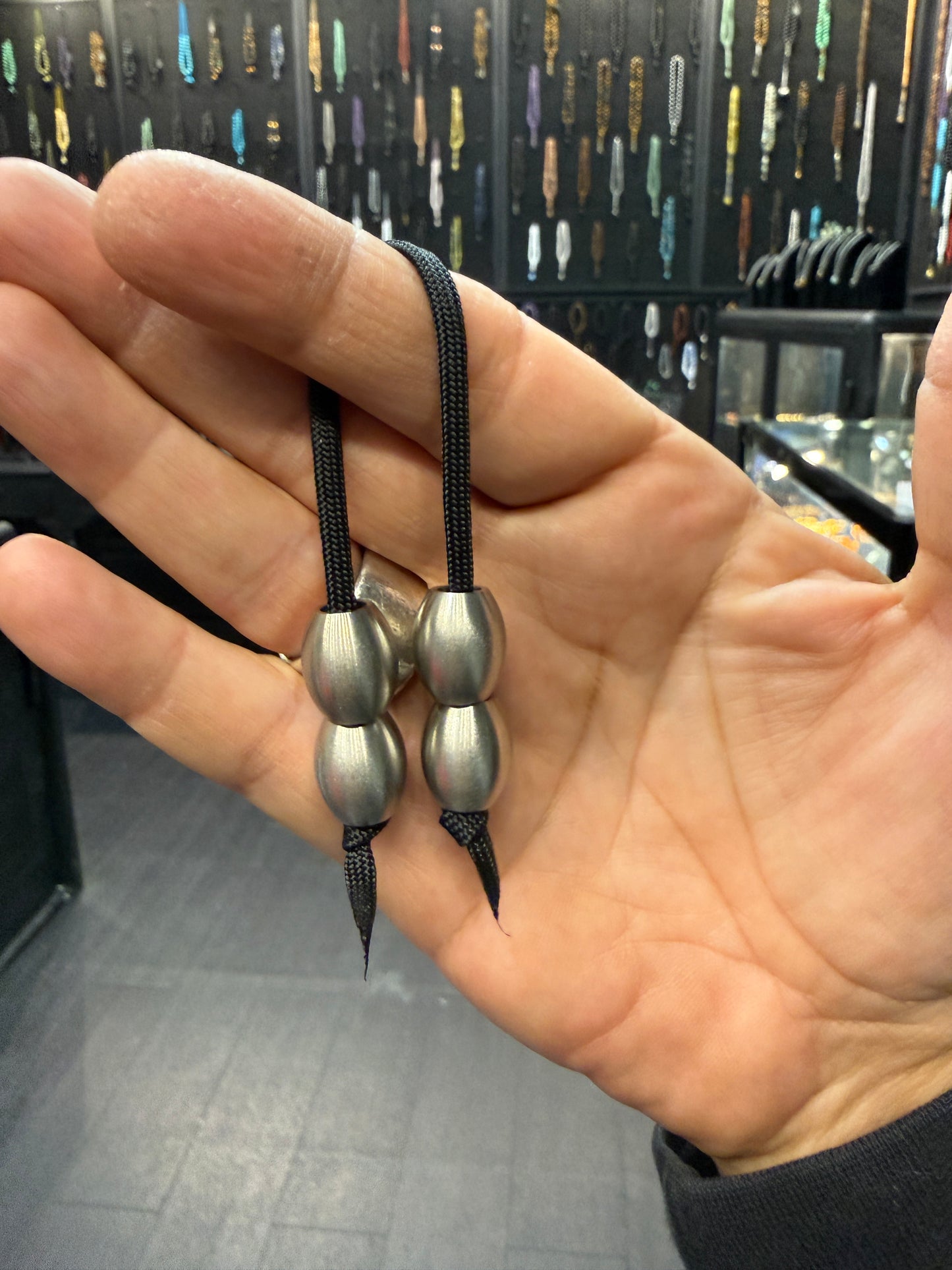 Stainless Steel & Paracord Begleri