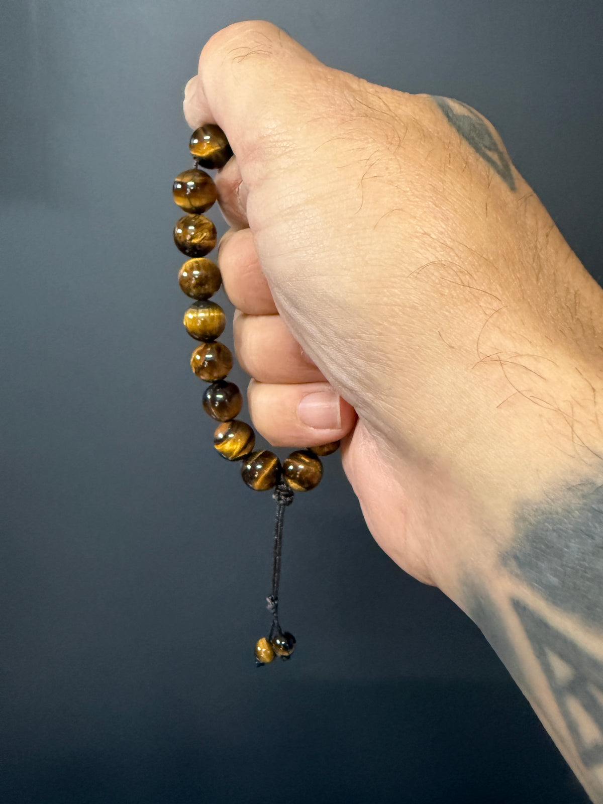 Tiger Eye Worry Beads - Wearable MK3 (Short)