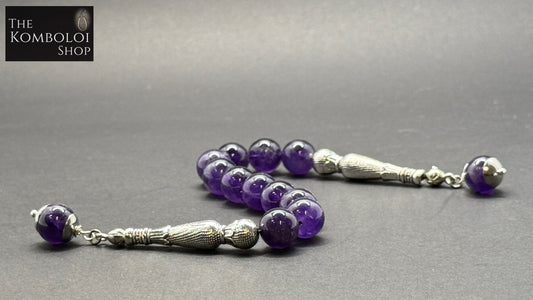 Amethyst 11 Bead Tasbih / Misbaha