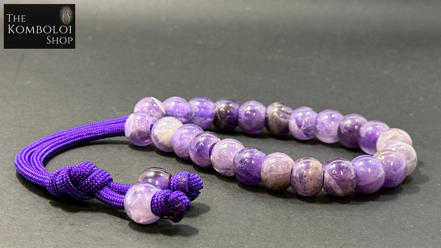 Amethyst Fatboy Komboloi Paracord 550