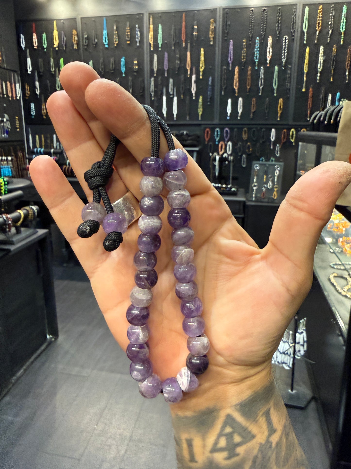 Amethyst Fatboy Komboloi Paracord 550