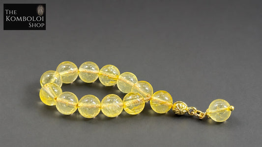 Citrine Mini Ottoman (Worry Beads / Tasbih / Misbaha)