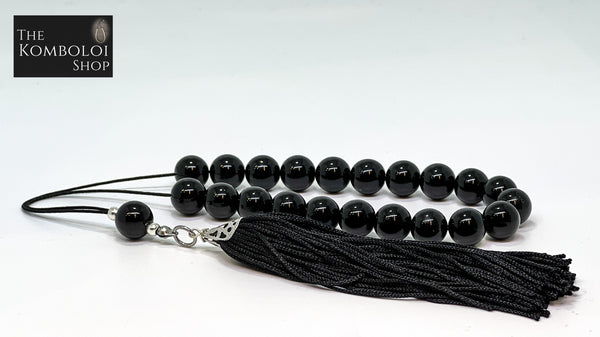 Onyx Komboloi / Worry Beads