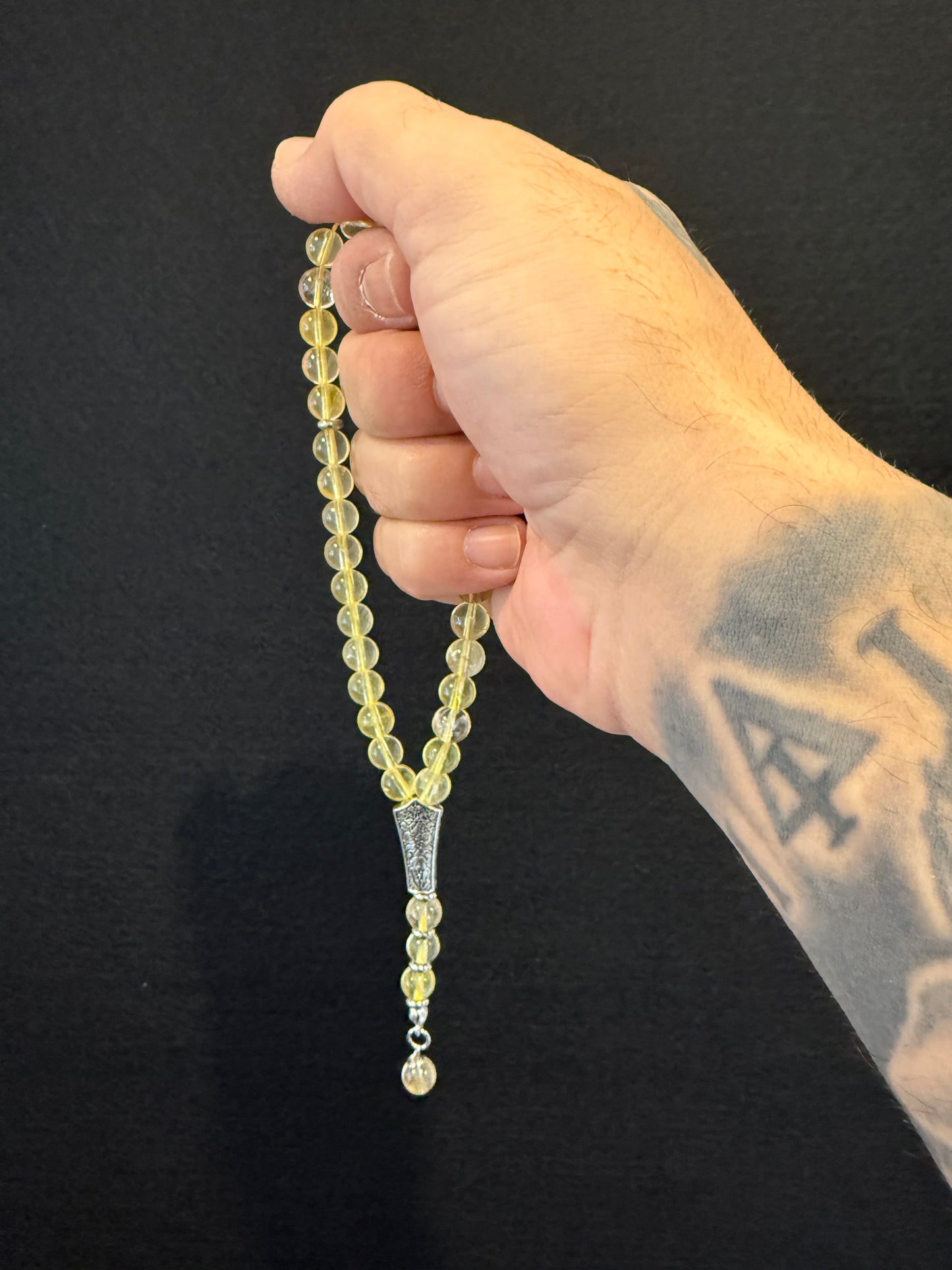 Citrine 33 Bead Worry Beads