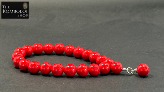 Nephrite Worry Bead Bracelet