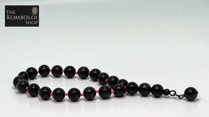 Obsidian Worry Beads