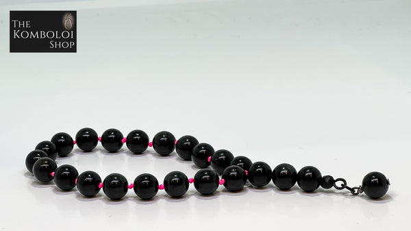 Obsidian Worry Beads