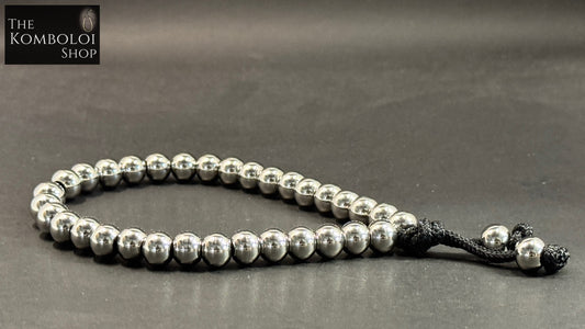 Stainless Steel 33 Bead Worry Beads