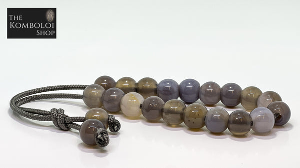 Agate Komboloi / Worry Beads