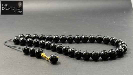 Obsidian 33 Bead Komboloi / Worry Beads