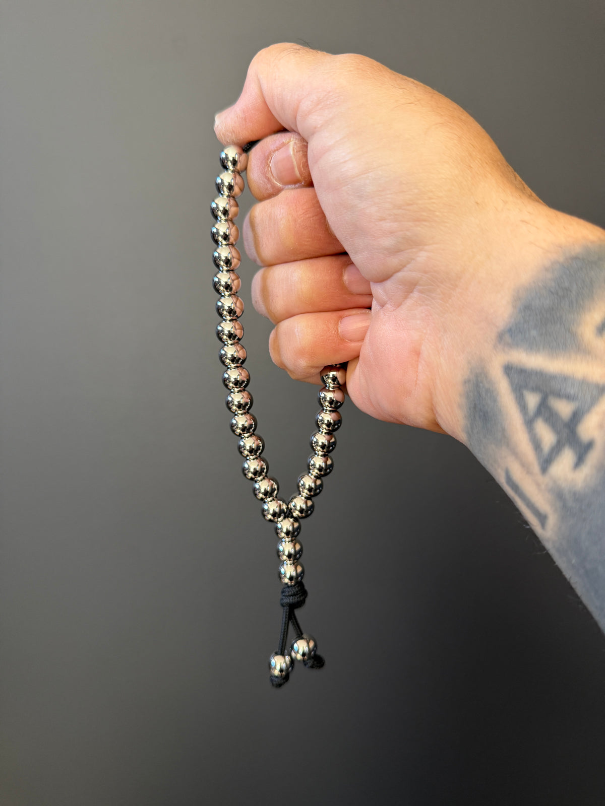 Stainless Steel 33 Bead Worry Beads