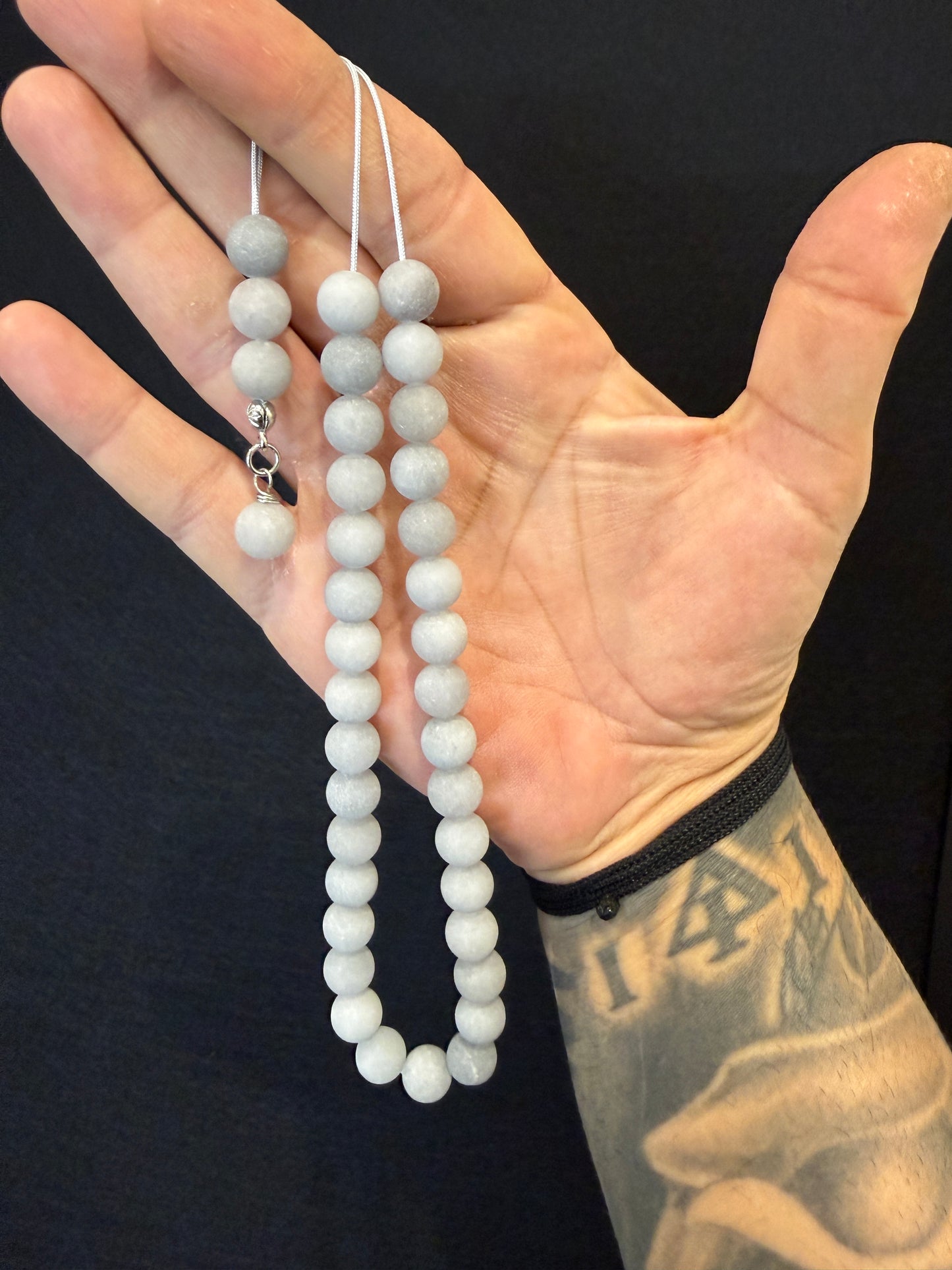 Nephrite 33 Bead Komboloi
