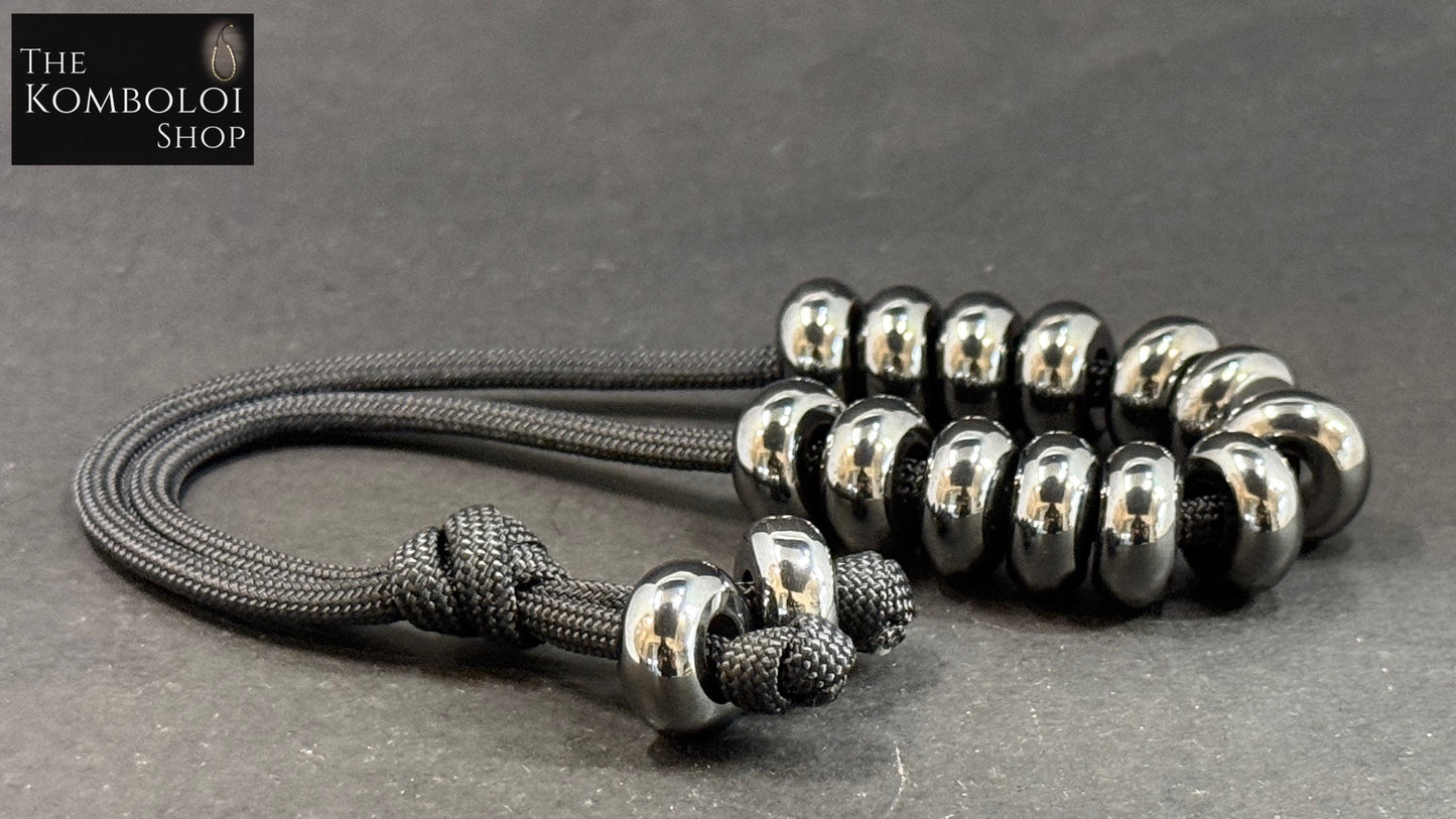 Hematite Lucky 13 Komboloi