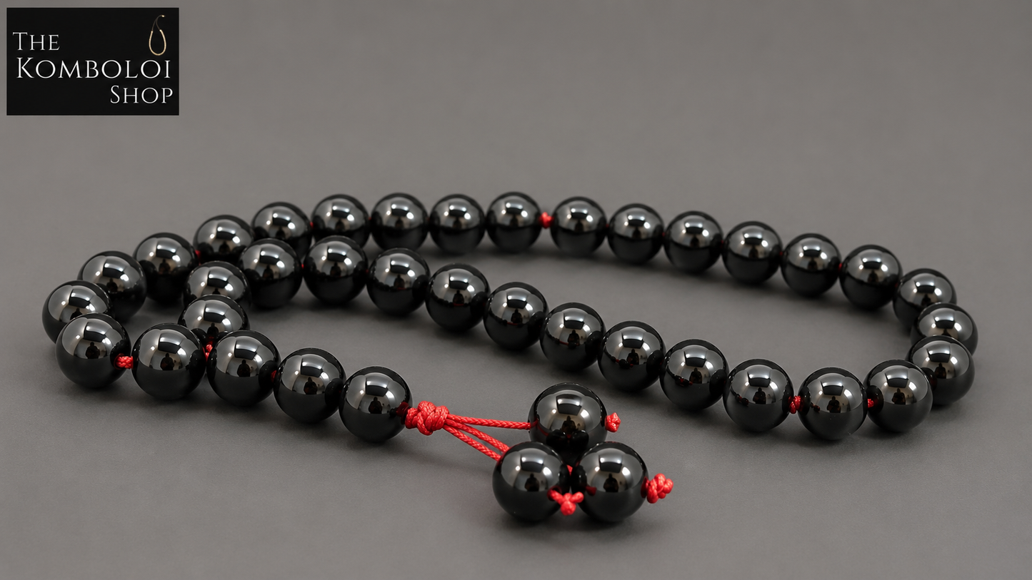 Ottoman Collection - 33 Bead Masbaha / Tasbih - Onyx