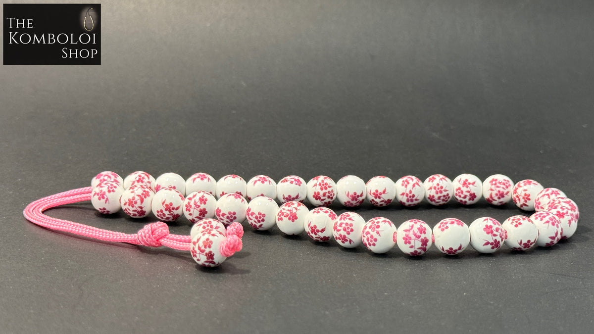 Porcelain 33 Bead Komboloi / Worry Beads