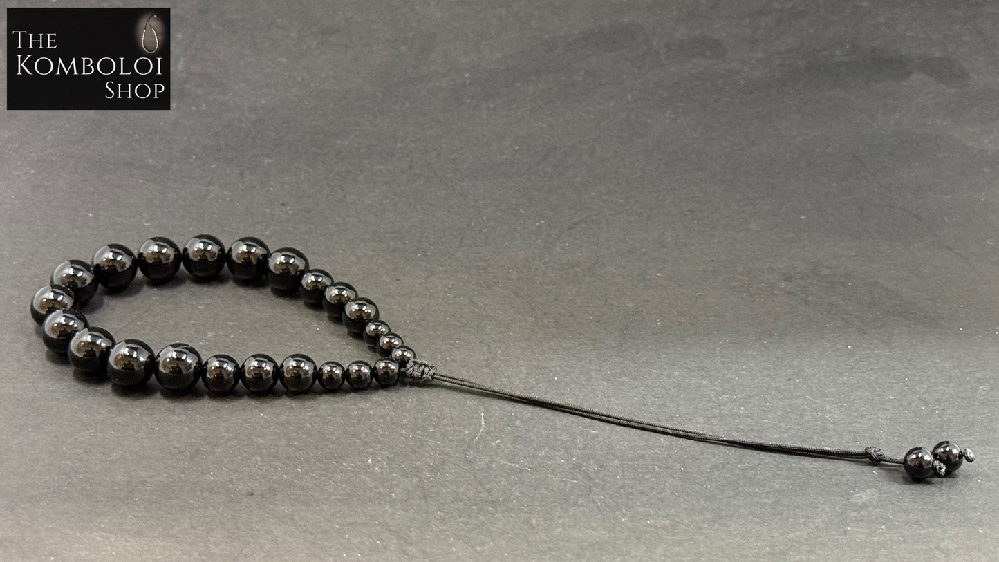 Cascading Onyx Worry Beads - Wearable MK3 (Long)