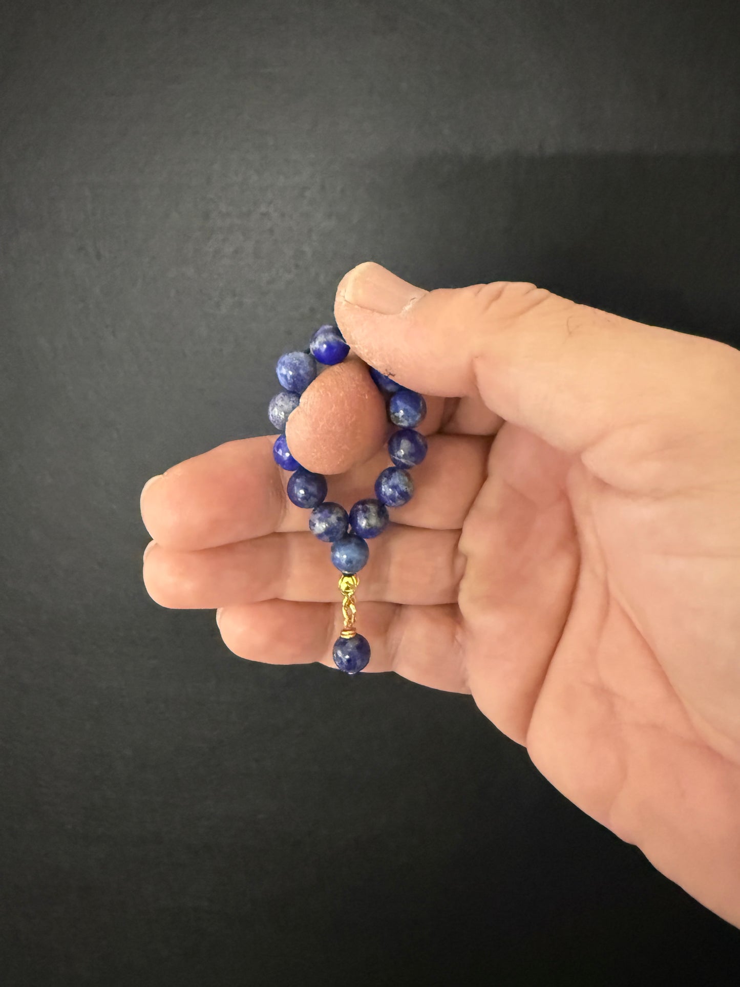 Lapis Lazuli Mini Ottoman (Worry Beads / Tasbih / Misbaha)