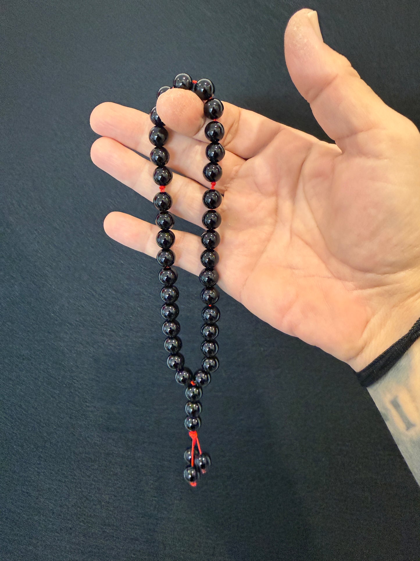 Ottoman Collection - 33 Bead Masbaha / Tasbih - Onyx