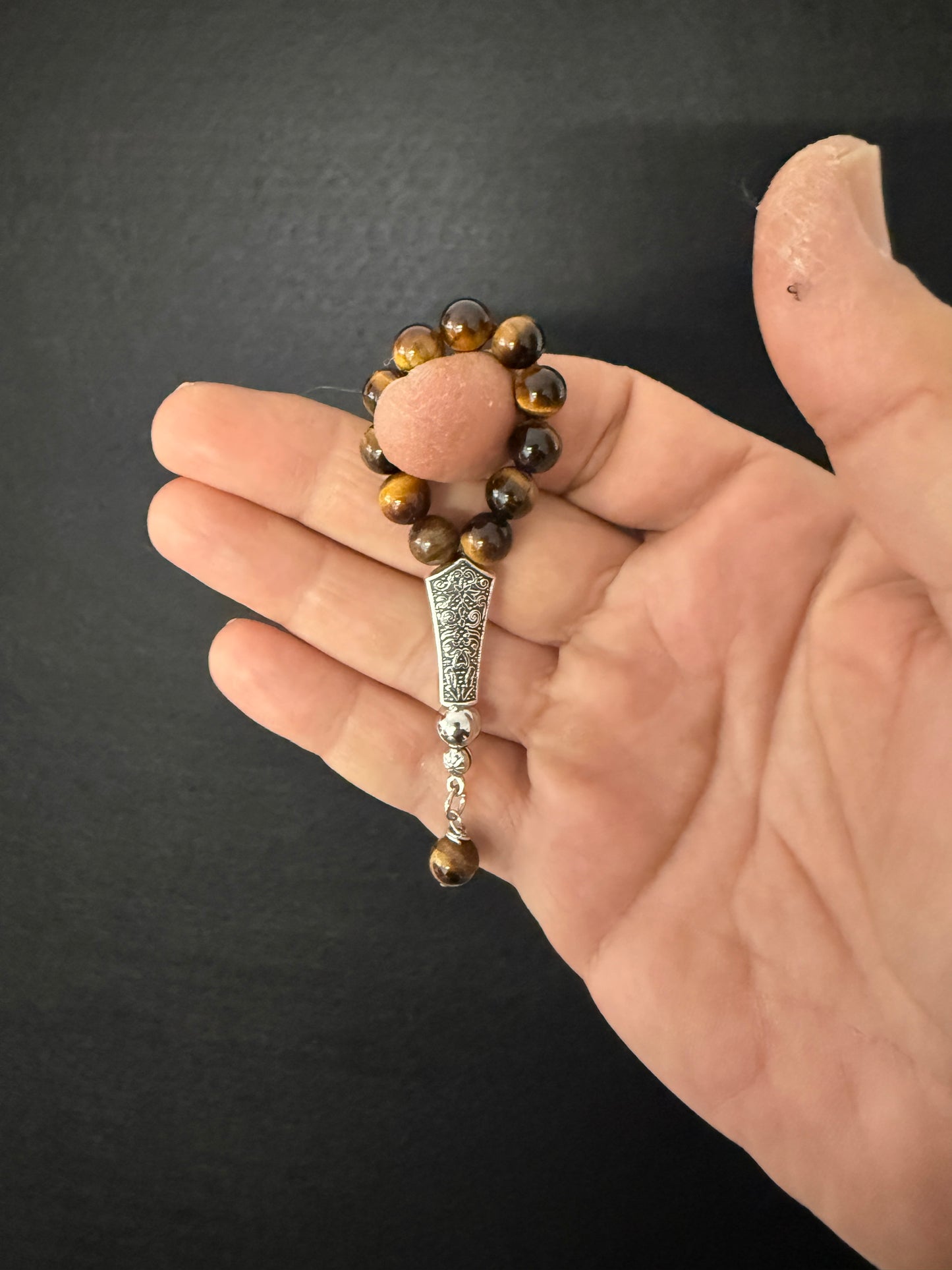 Tigers Eye Mini Ottoman Tasbih / Misbaha