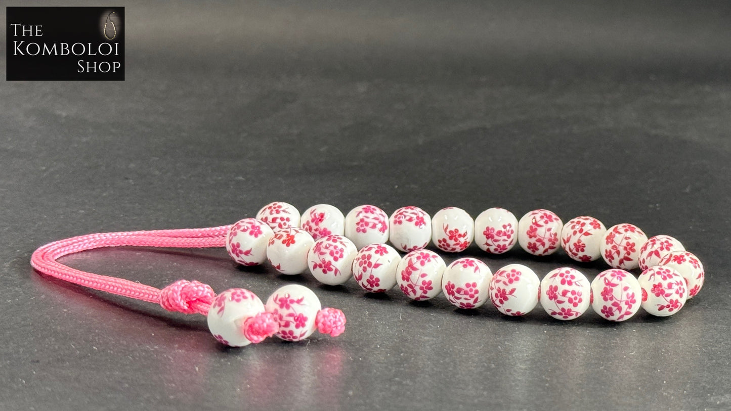 Porcelain Komboloi / Worry Beads