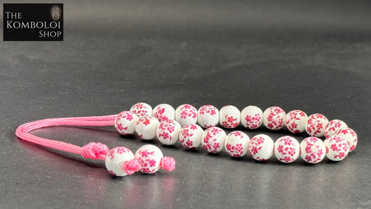 Porcelain Komboloi / Worry Beads