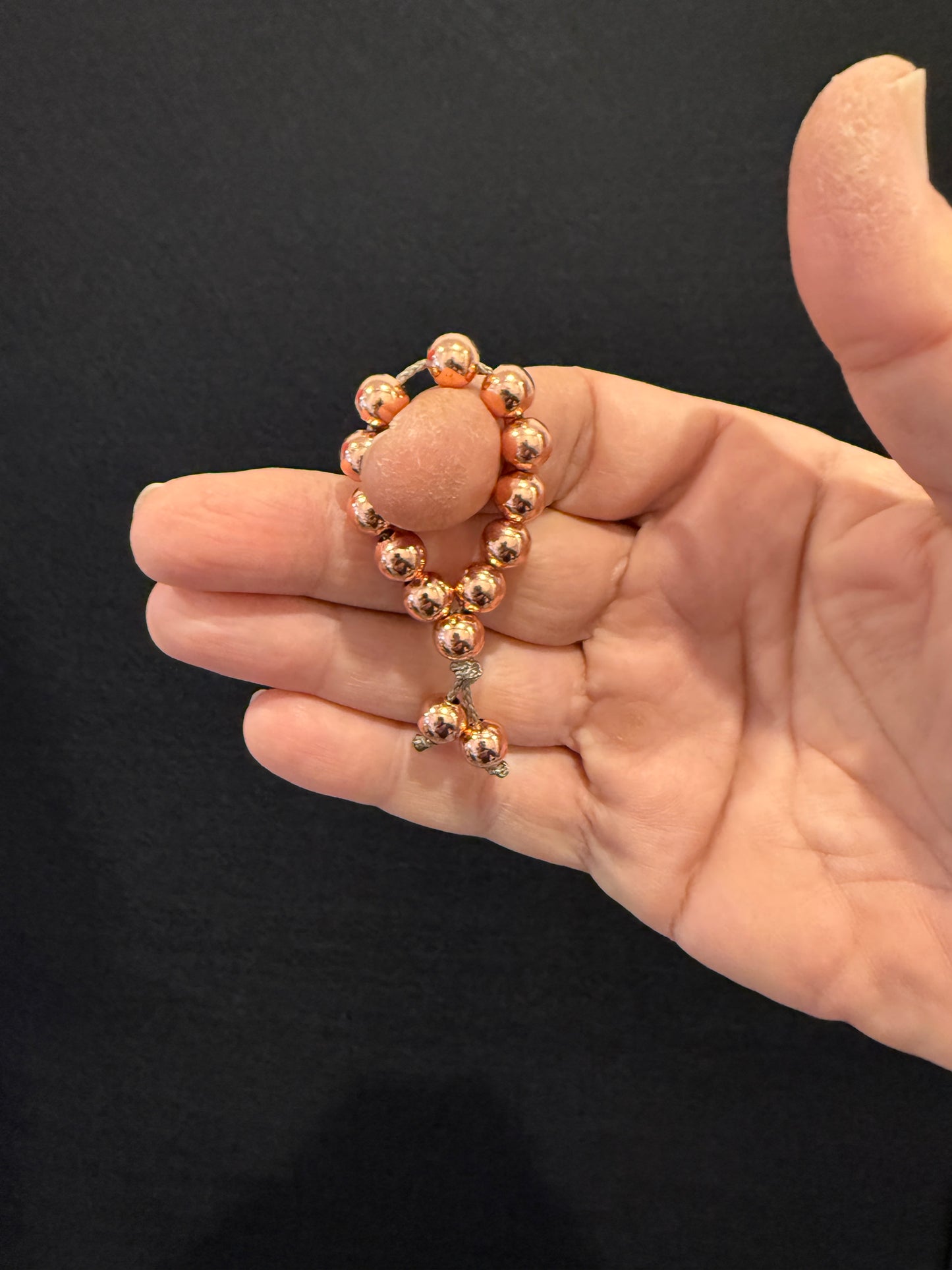 Copper Mini Ottoman (Worry Beads / Tasbih / Misbaha)
